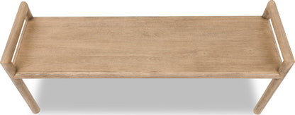 Dorsey - Wood Bench - Granola