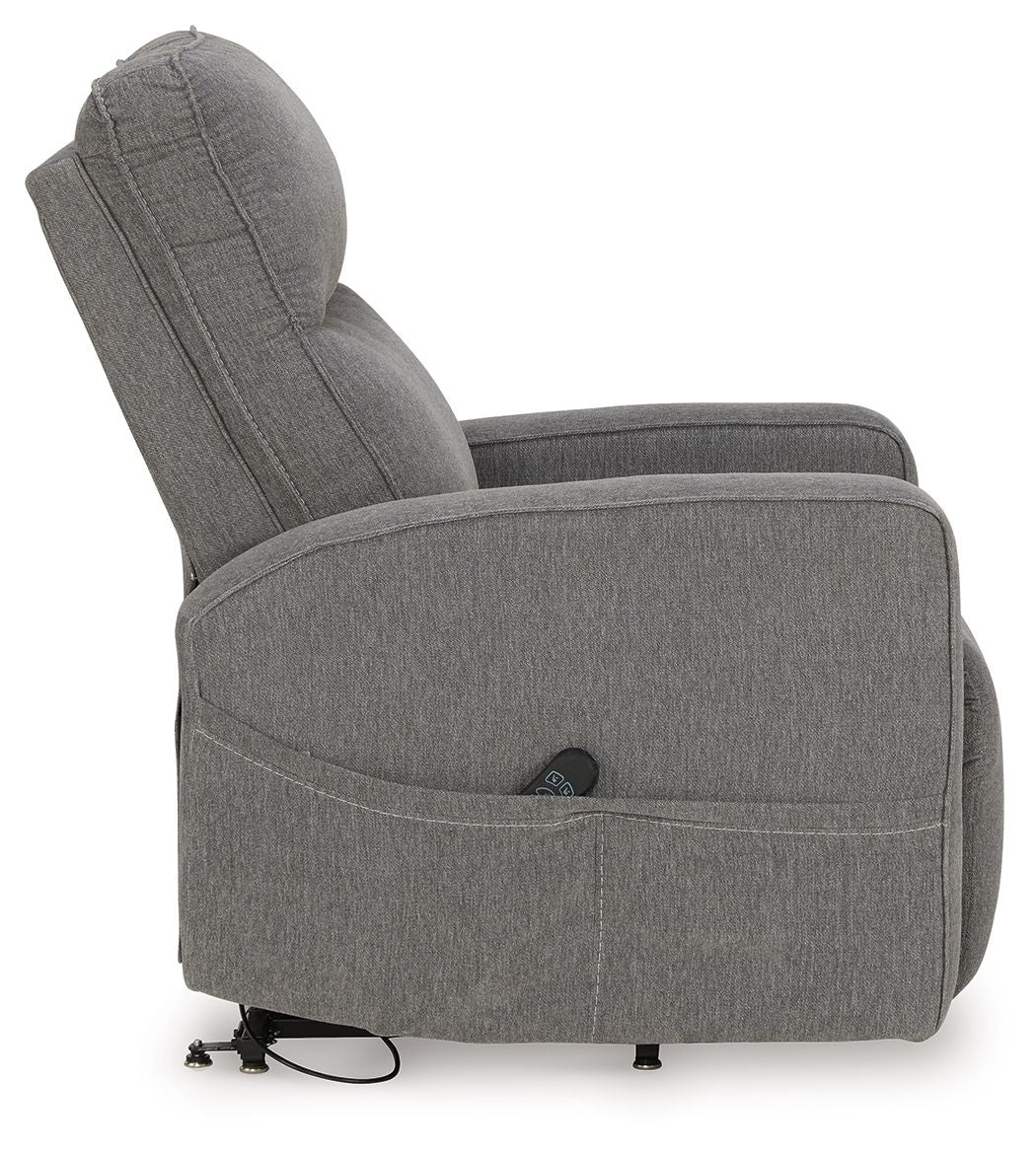 Starganza - Power Lift Recliner - Gray