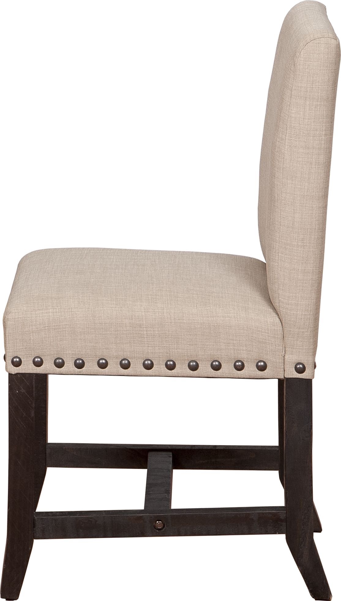 Yosemite - Upholstered Dining Chair (Set of 2) - Beige / Cafe
