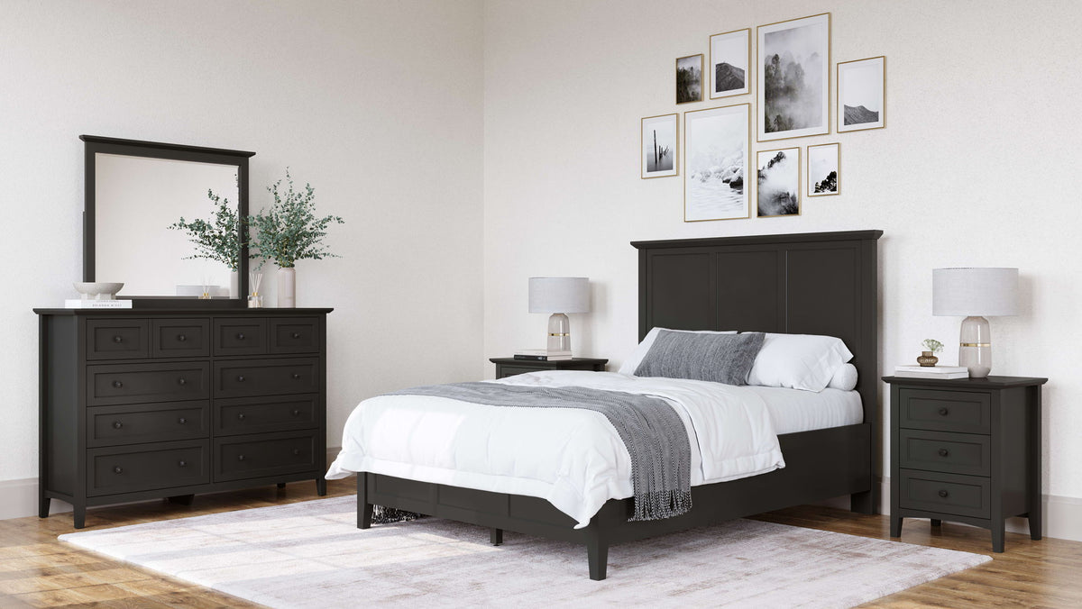 Grace - Three Drawer Nightstand
