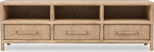 Dorsey - 84" Entertainment Console - Granola