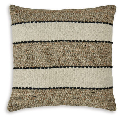 Rueford - Pillow (Set of 4) - Brown / Black / Natural