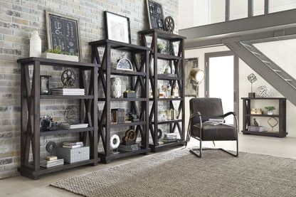 Yosemite - Solid Wood Bookcase - Cafe