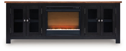 Wildenauer - 76" TV Stand With Electric Fireplace