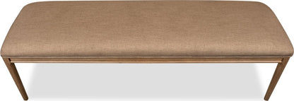 Carlisle - Upholstered Bench - Tofffee Crunch
