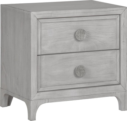 Boho Chic - Nighstand - Washed White