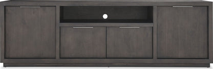 Oxford - 84" Entertainm Entertainment Console - Basalt Gray