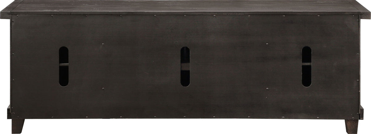 Yosemite - Solid Wood Four Door Media Console - Cafe