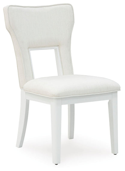 Chalanna - Dining Upholstered Side Chair (Set of 2) - White
