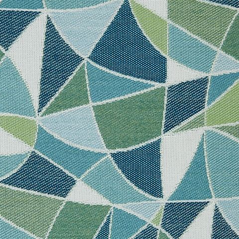 Seanow Next-Gen Nuvella - Indoor/Outdoor Pillow (Set of 4) - Green / Turquoise / White