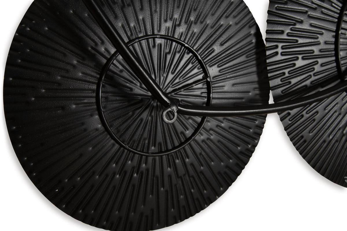 Rhetlen - Wall Decor - Black / Gold Finish