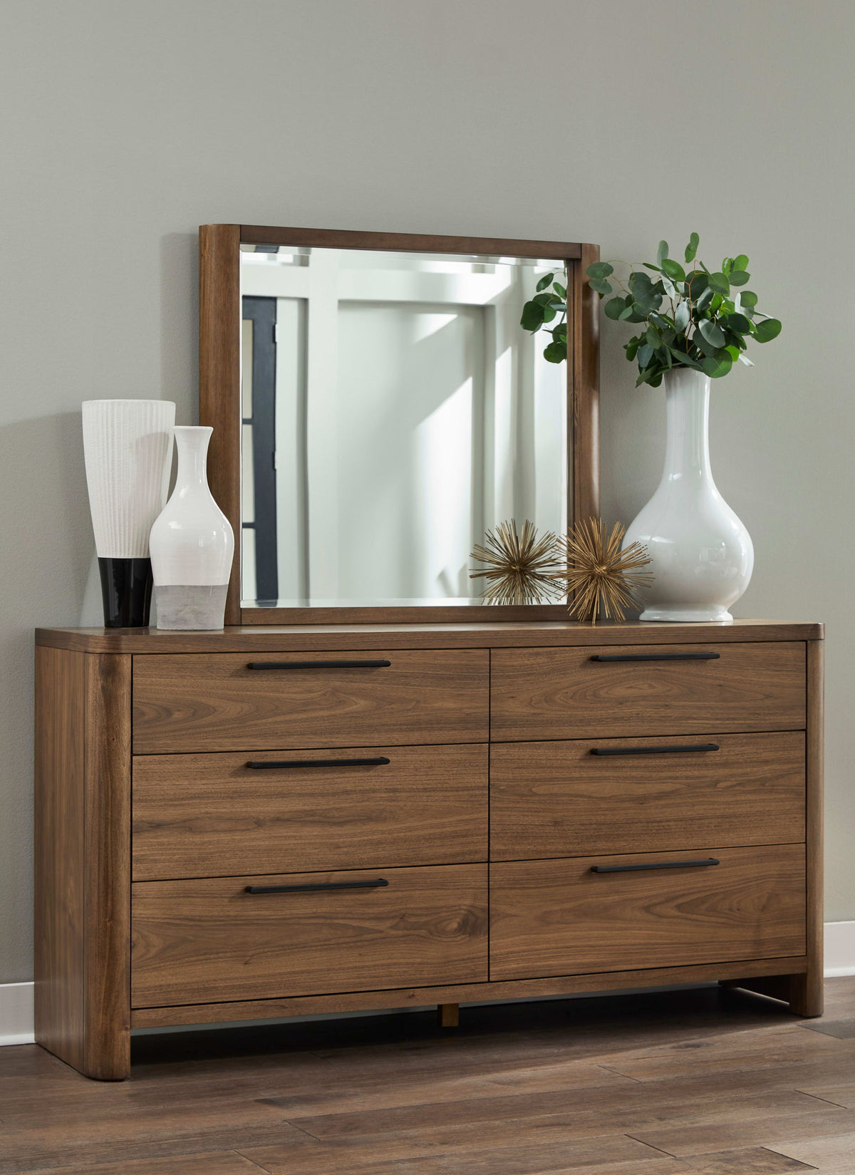 Totes - Six Drawer Dresser - English Walnut