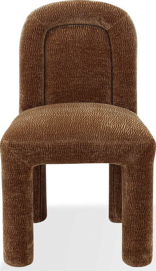 Galah - Xolani Fully Upholstered Dining Chair (Set of 2) - Amber Sand Chenille