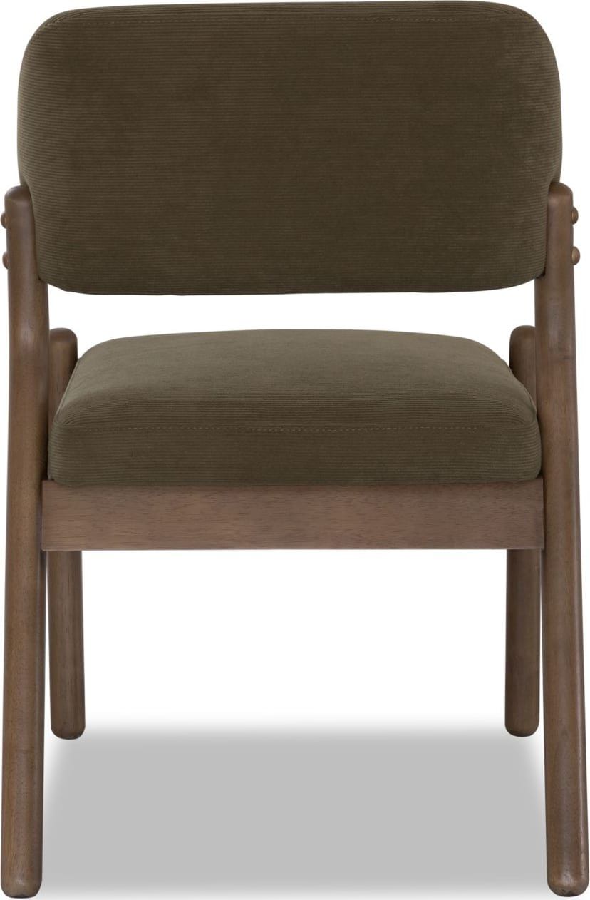 Astor - Brl Back Chair (Set of 2) - Moss / Claystone