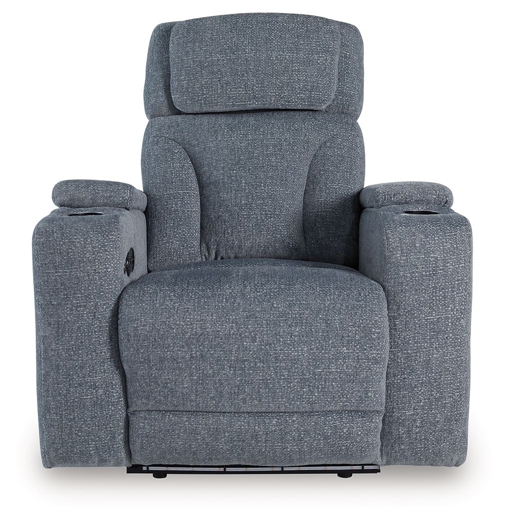 Studio Cave - Power Recliner - Steel