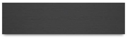 Cayberry - TV Stand With Fireplace - Black