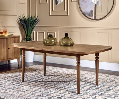 Langley - Extendable Dining Table - Cabin Glow