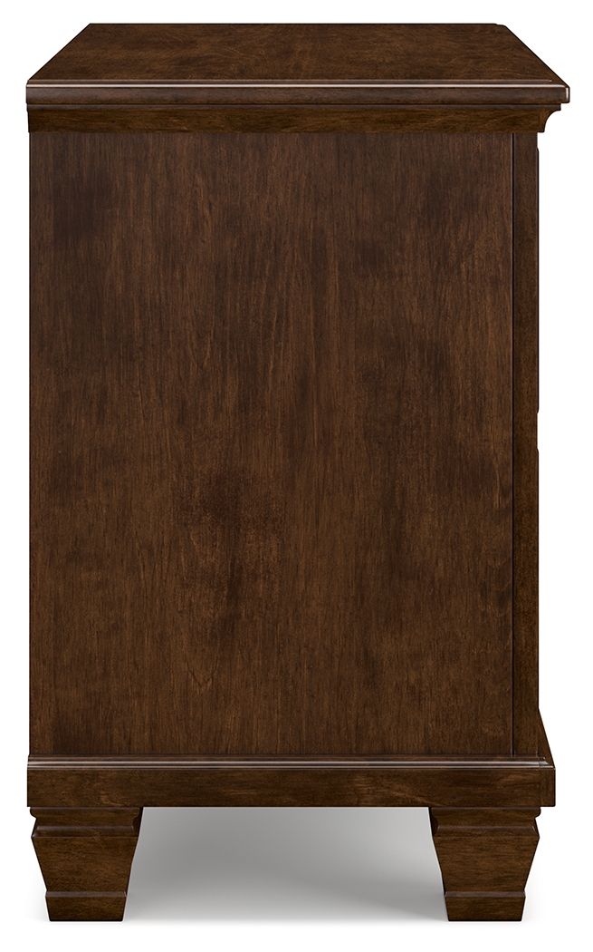 Danabrin - Two Drawer Nightstand - Brown