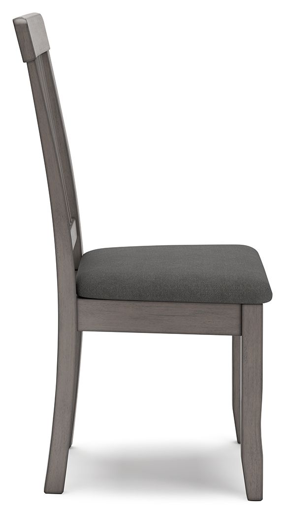 Shullden - Dining Room Side Chair (Set of 2) - Gray