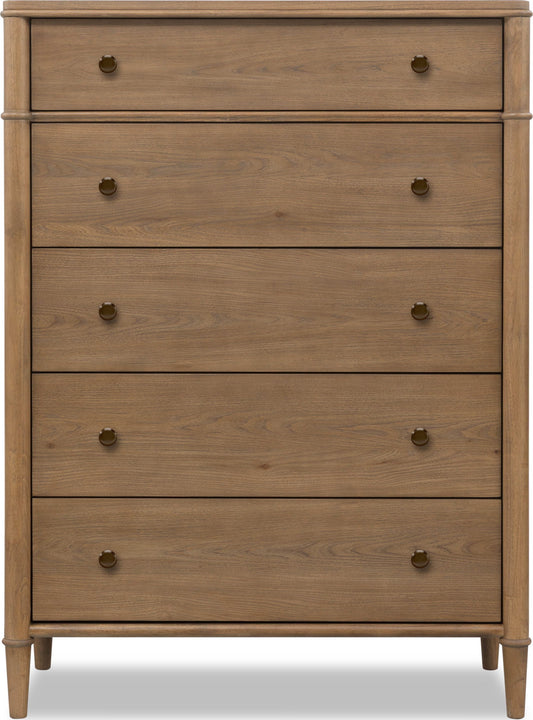 Whitmore - 5 Drawer Chest - Claystone
