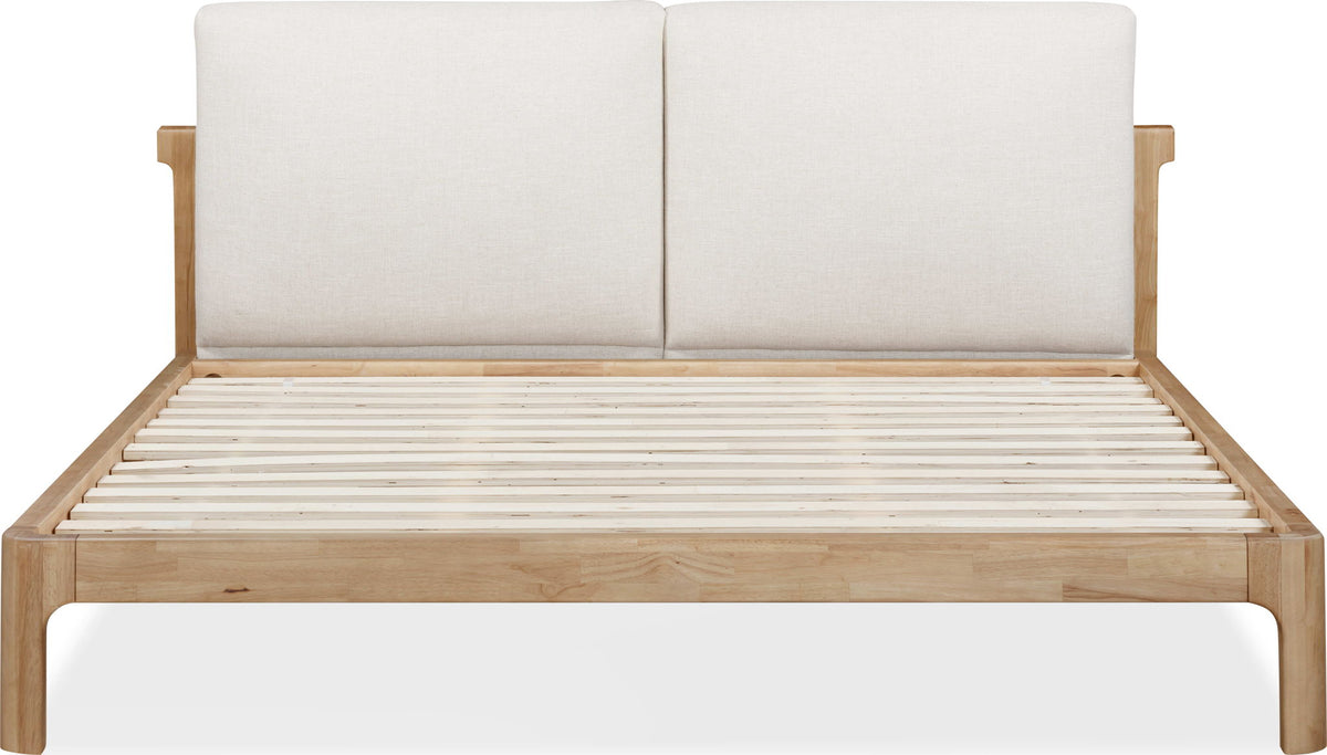 Furano - Upholstered Two Cushion Platform Bed