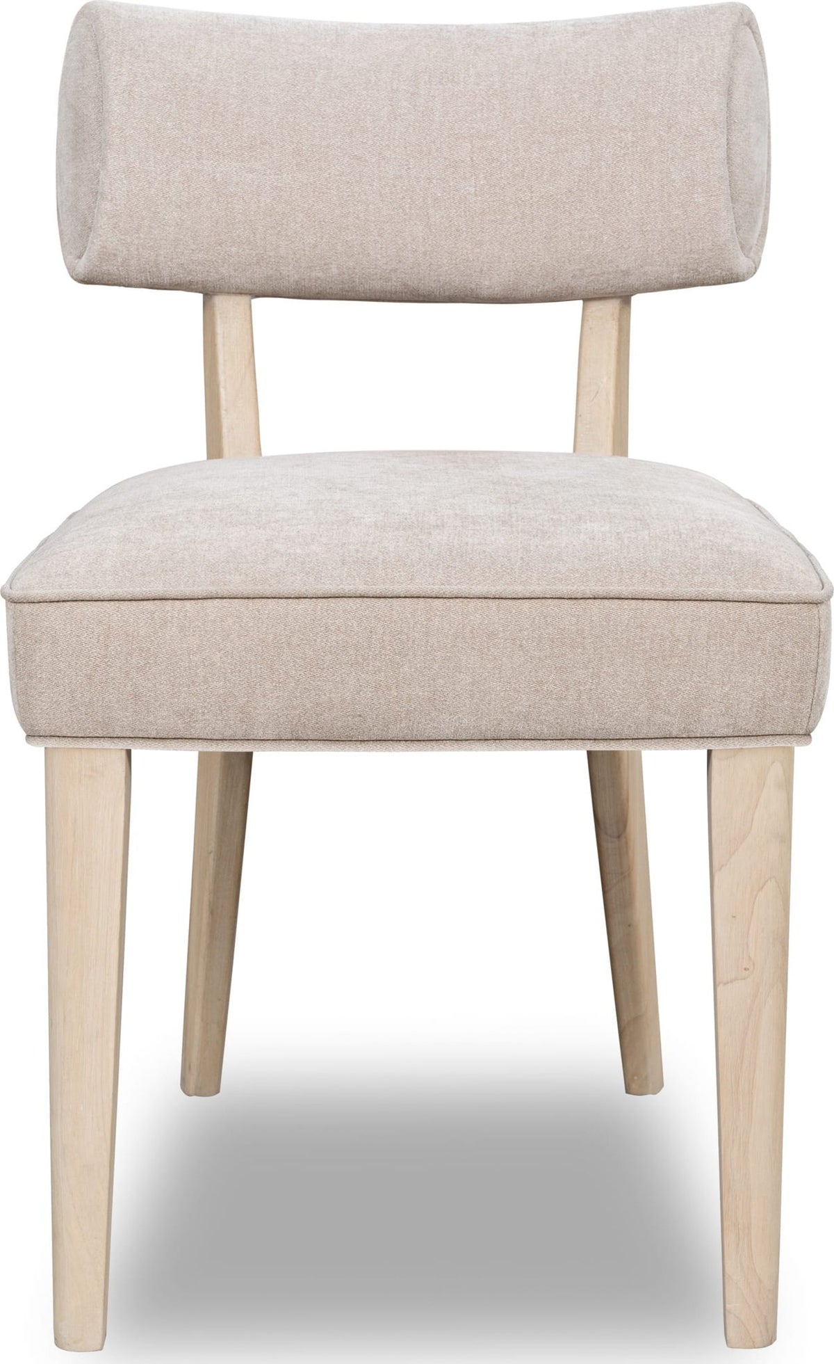 Magnolia - Wood Frame Chenille Upholstered Dining Chair (Set of 2) - Brown Sugar