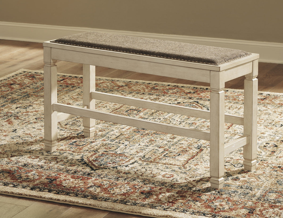 Bolanburg - DBL Counter UPH Bench  - Beige
