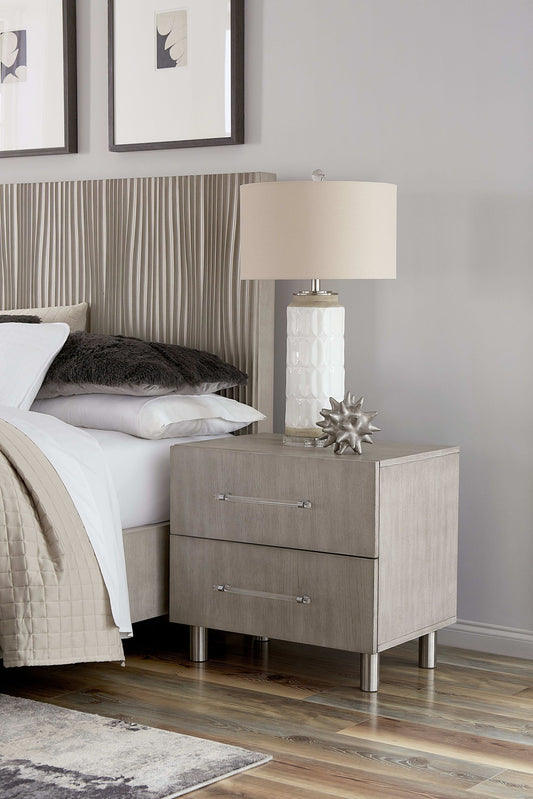 Argento - Nightstand - Misty Gray