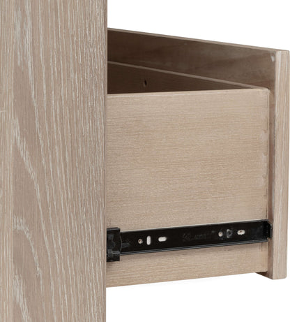 Gardenia - Six Drawer Oak Wood Dresser - Chai