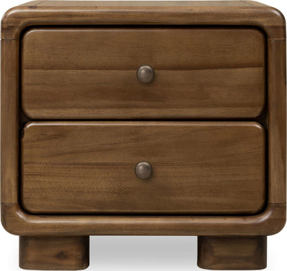 Boka - Acacia Wood Nightstand