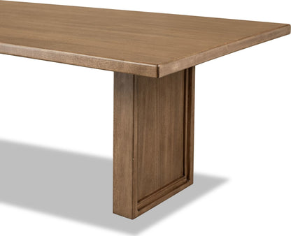 Carlisle - Fixed Dining Table - Tofffee Crunch