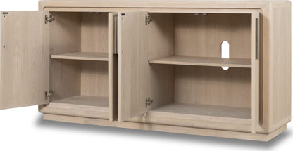 Magnolia - 4 Door Wooden Sideboard - Daffodil
