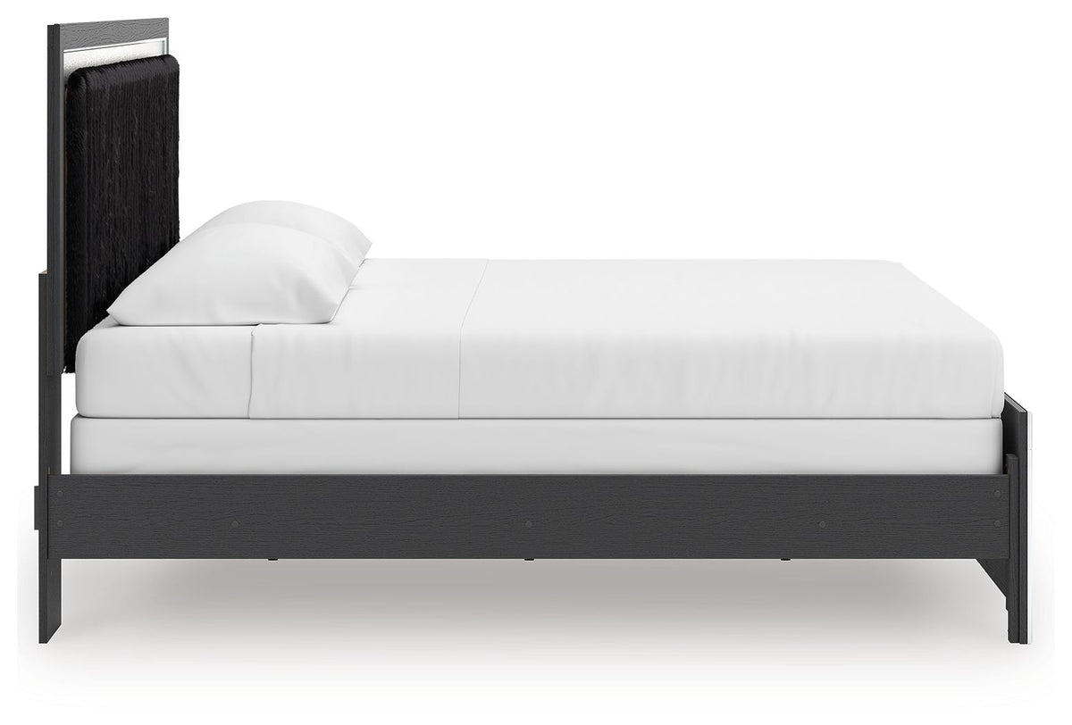 Zuraleus - Upholstered Panel Bed