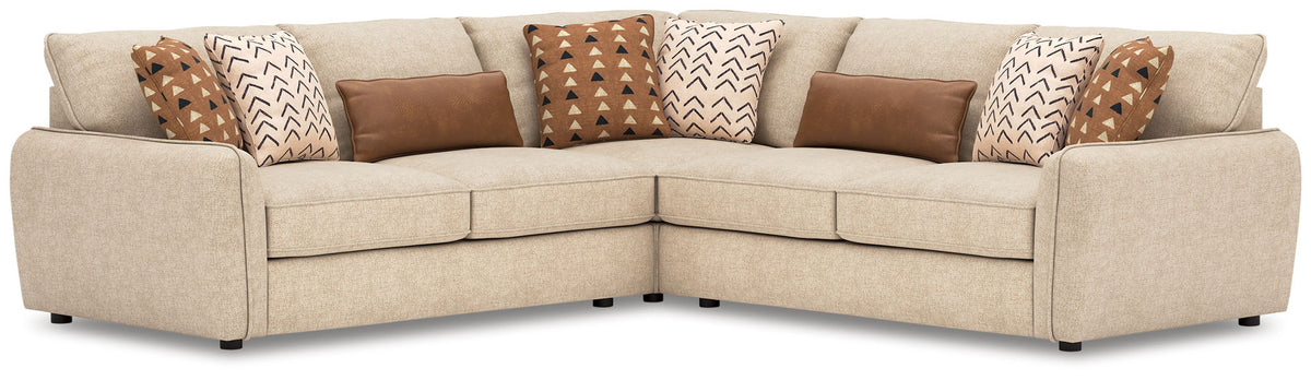 Seyler - 3-Piece Sectional - Sand