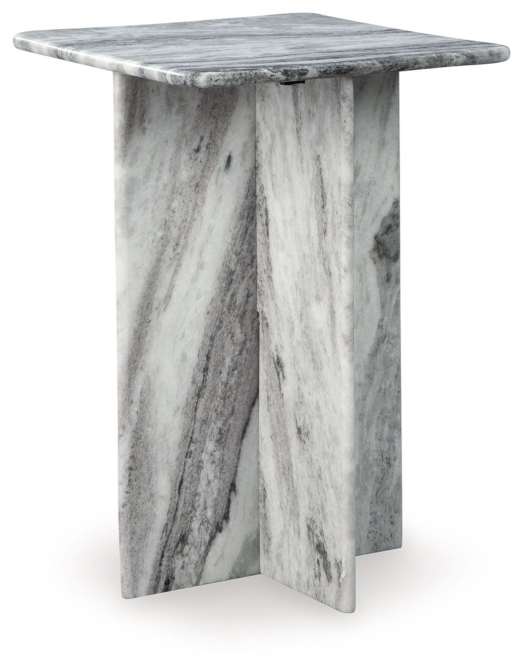 Keithwell - Square Accent Table - Gray