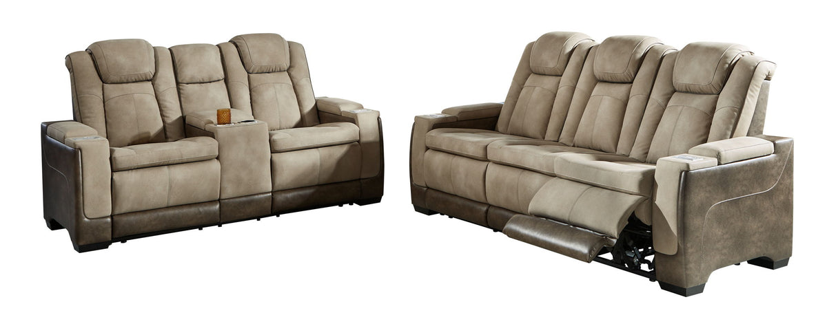 Next-Gen Durapella - Power Reclining Living Room Set