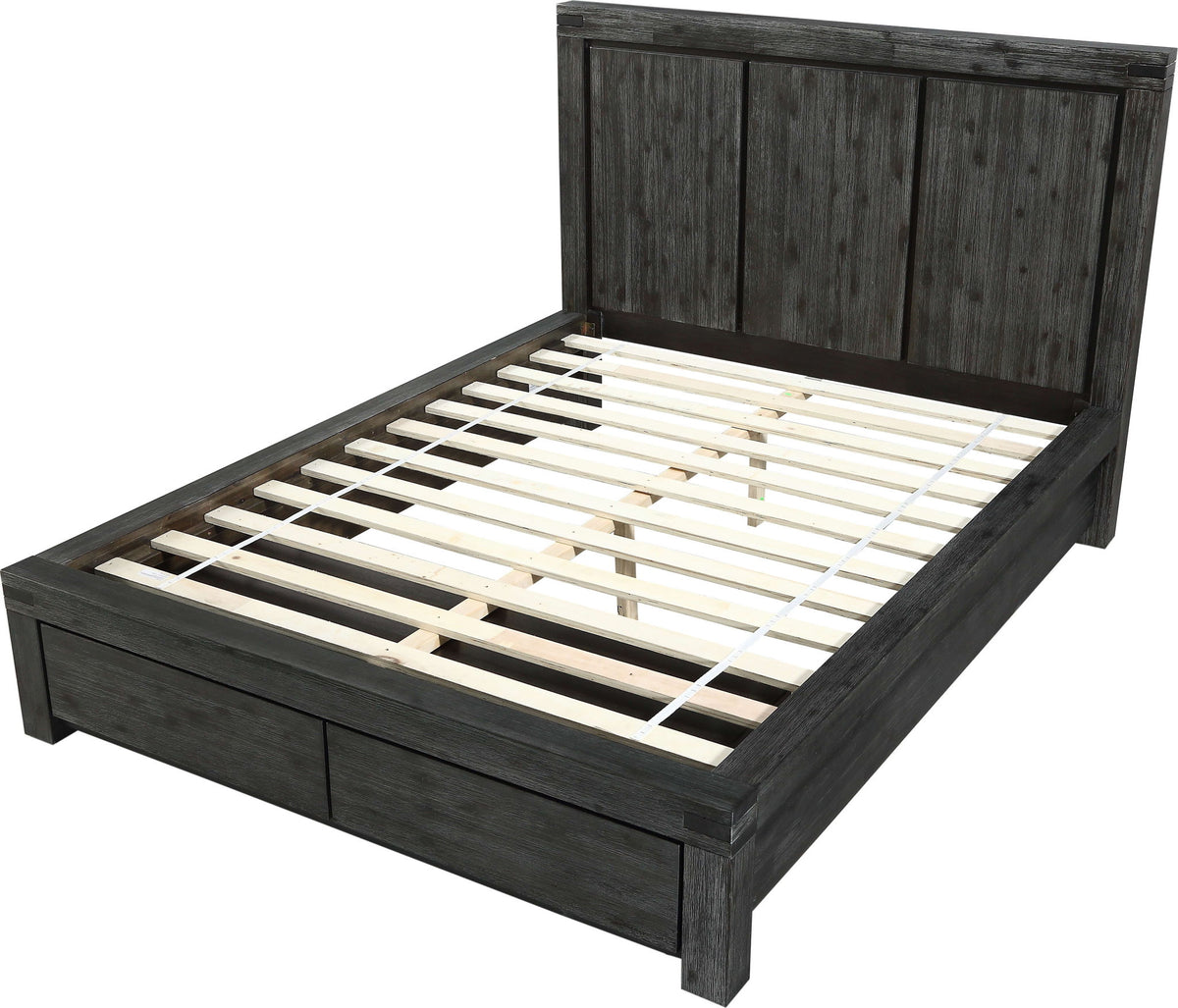 Meadow - Solid Wood Footboard Storage Bed