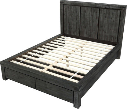 Meadow - Solid Wood Footboard Storage Bed