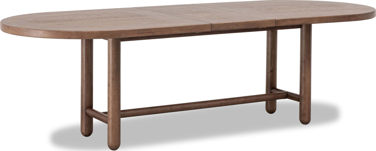 Astor - Oval Extendable Dining Table - Claystone