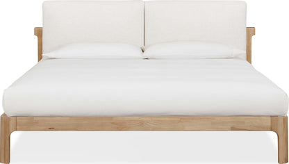 Furano - Upholstered Two Cushion Platform Bed
