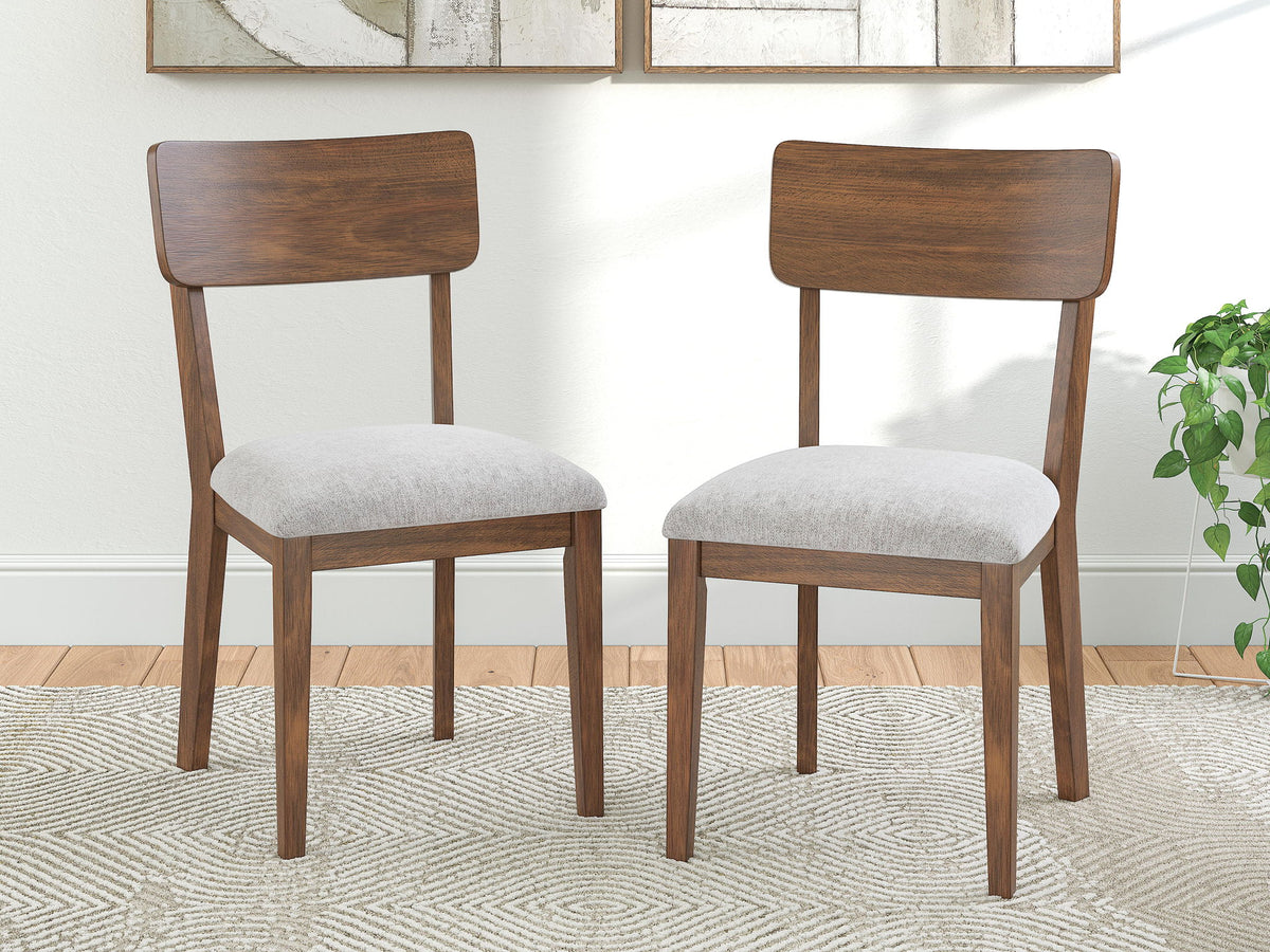 Tameride - Dining Upholstered Side Chair (Set of 2) - Brown