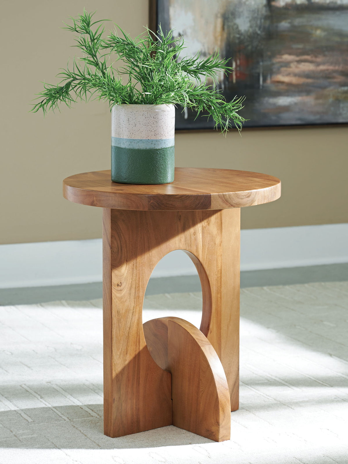 Hollbourne - Accent Table - Brown