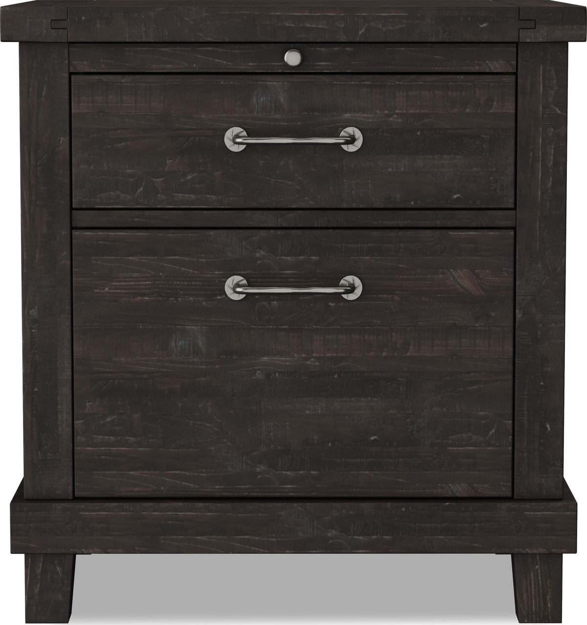 Yosemite - Solid Wood Nightstand - Cafe