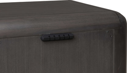 Xolani - One Drawer Acacia Wood Nightstand - Jaguar