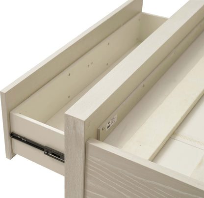 Maxime - California King Two Drawer Footboard Storage Bed - Ash