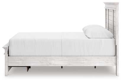 Makidern - Panel Storage Bed