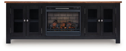 Wildenauer - 76" TV Stand With Electric Fireplace