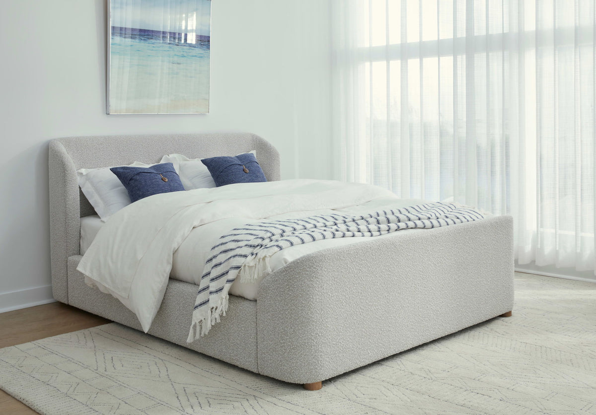 Virgil Kiki - Upholstered Platform Bed