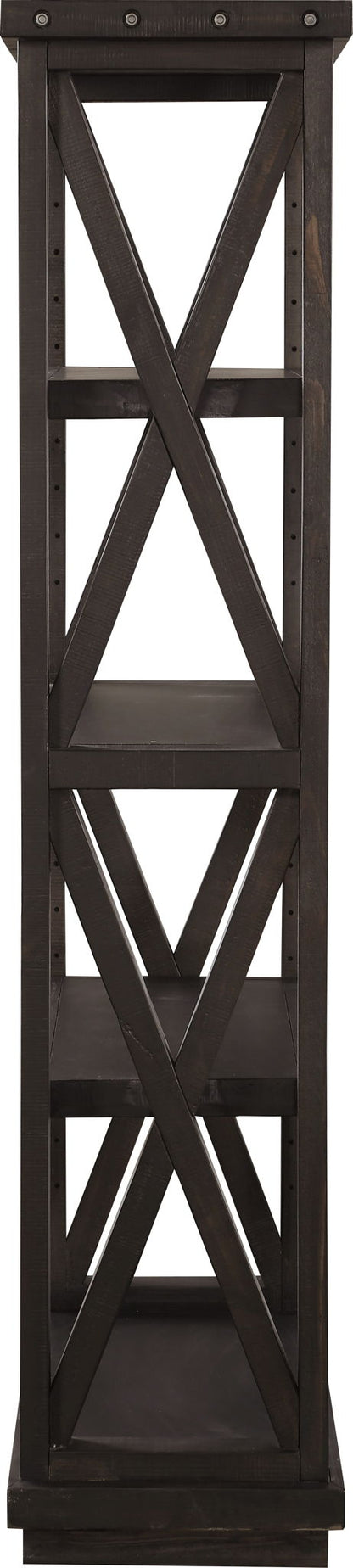 Yosemite - Solid Wood Bookcase - Cafe
