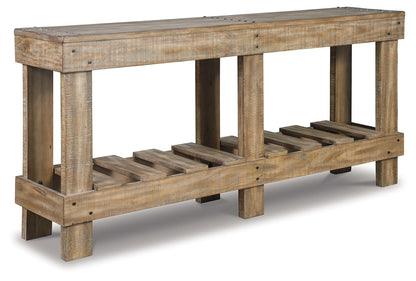 Susandeer - Console Sofa Table - Brown